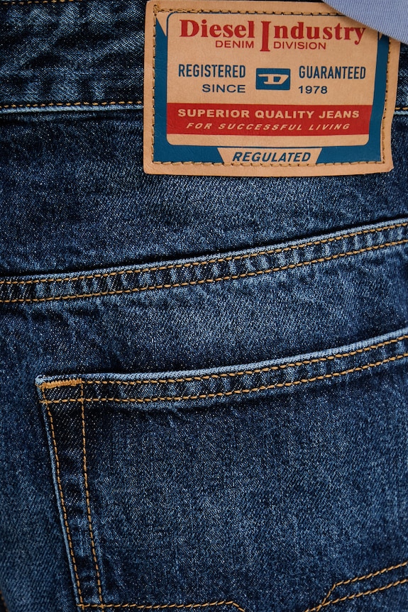 Diesel blugi relaxed fit pentru bărbați 2001 D-MACRO L.32 albastru A11598.09I27