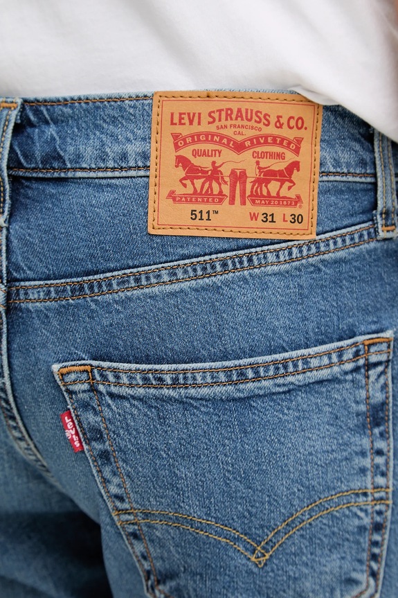 Levi's jeansy 511™ SLIM niebieski 04511.6225