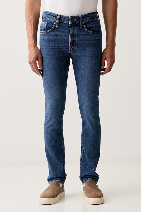 Marc O'Polo jeansy slim fit męskie niebieski 5000006650