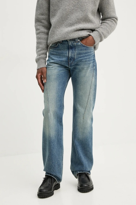 Rifle Y/Project EVERGREEN PARIS' BEST JEANS 207PA002 modrá AA00