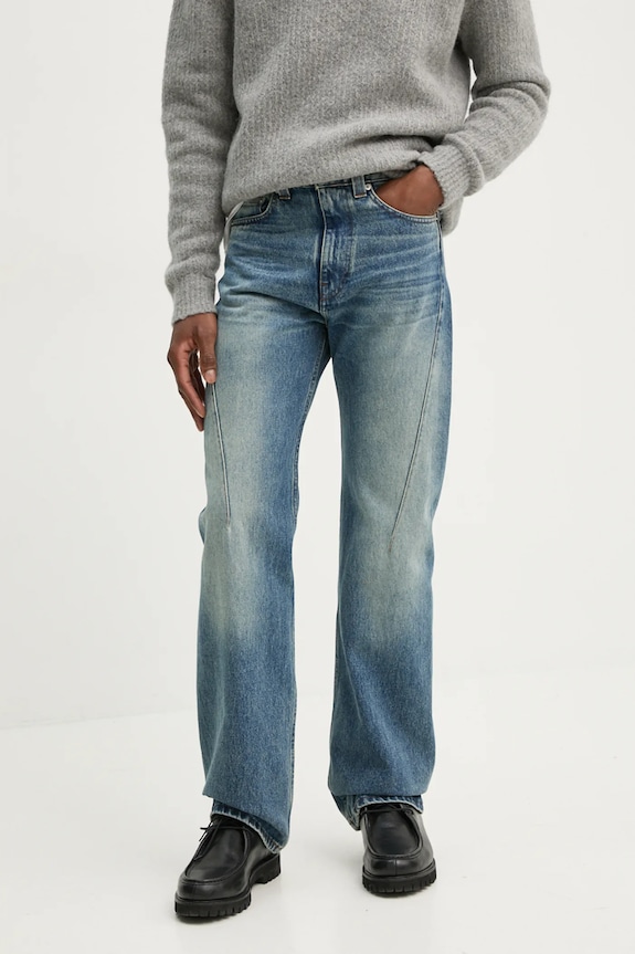 Rifle Y/Project EVERGREEN PARIS' BEST JEANS 207PA002 modrá AA00