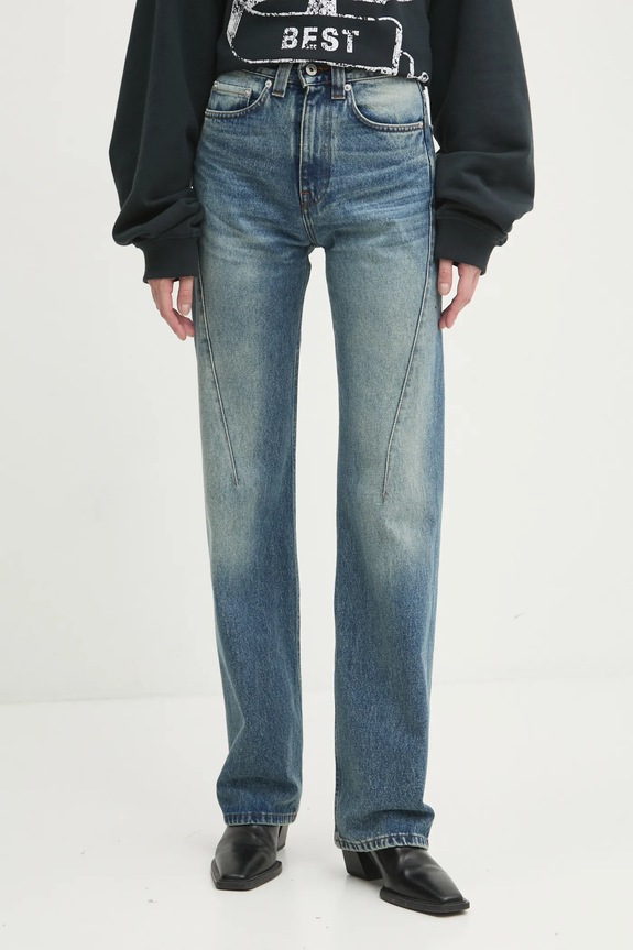 Oblečenie Rifle Y/Project EVERGREEN PARIS' BEST JEANS 207PA002 modrá