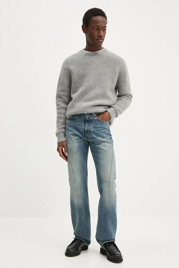 Rifle Y/Project EVERGREEN PARIS' BEST JEANS 207PA002 modrá