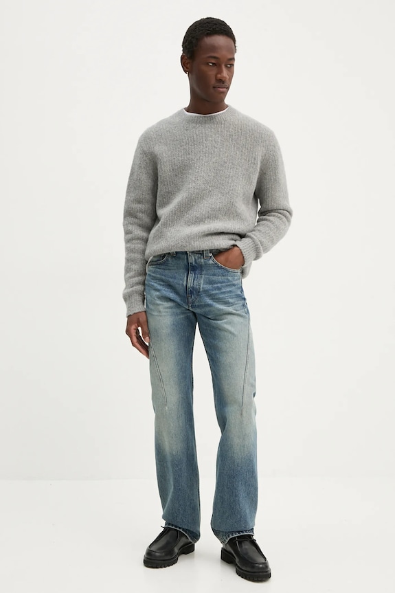 Rifle Y/Project EVERGREEN PARIS' BEST JEANS 207PA002 modrá