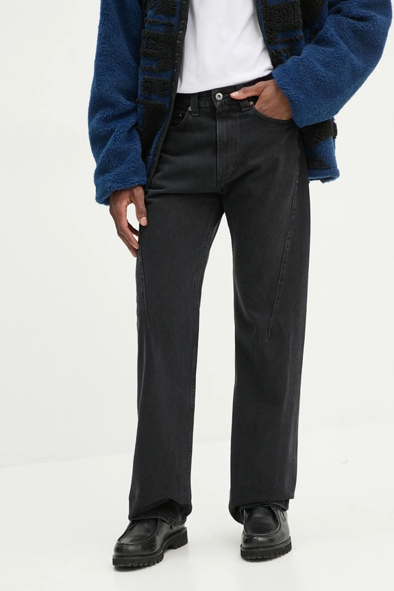 Y/Project jeansy EVERGREEN PARIS' BEST JEANS 207PA002 czarny AA00