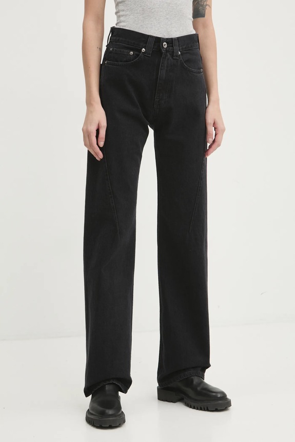 Odzież Y/Project jeansy EVERGREEN PARIS' BEST JEANS 207PA002 czarny
