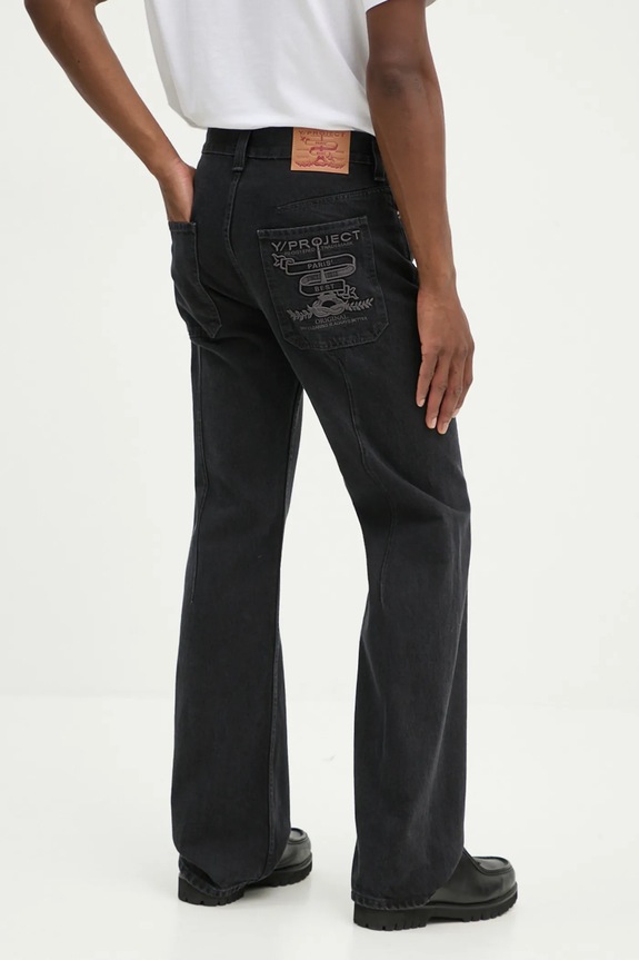 Y/Project jeansy EVERGREEN PARIS' BEST JEANS 207PA002