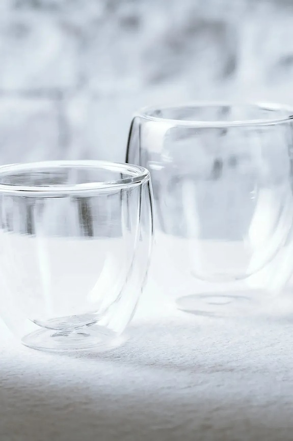 Ποτήρι BonBistro Dobble 250 ml 625141 διαφανή AA00