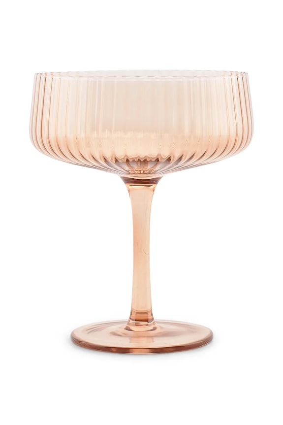 Sada pohárov na šampanské S|P Collection Ray 230 ml 2-pak oranžová 856058