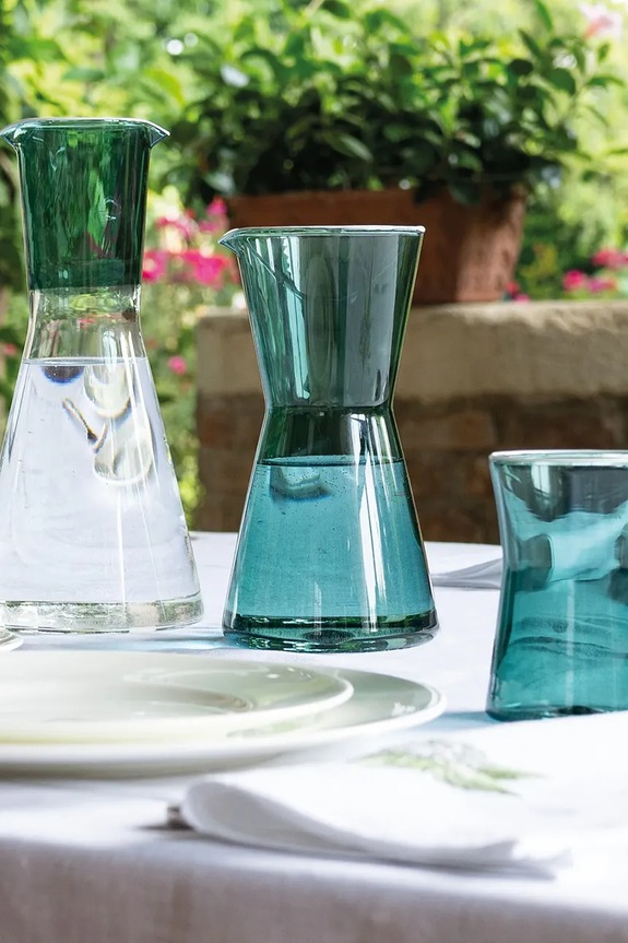 Cucina e Bar Zafferano set bicchieri Classy 280 ml pacco da 4 CLS0112 turchese