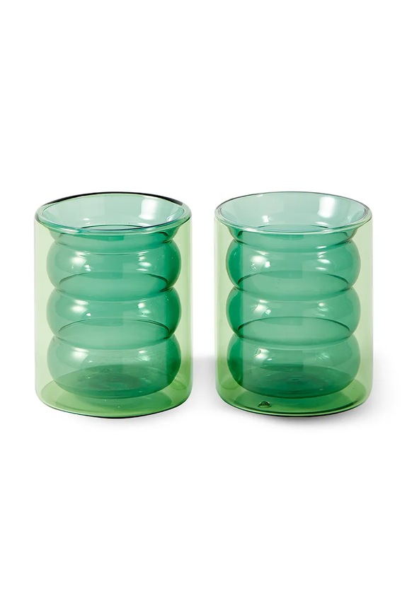 Ποτήρι Pols Potten 250 ml 2-pack 140.230.199 τιρκουάζ AA00