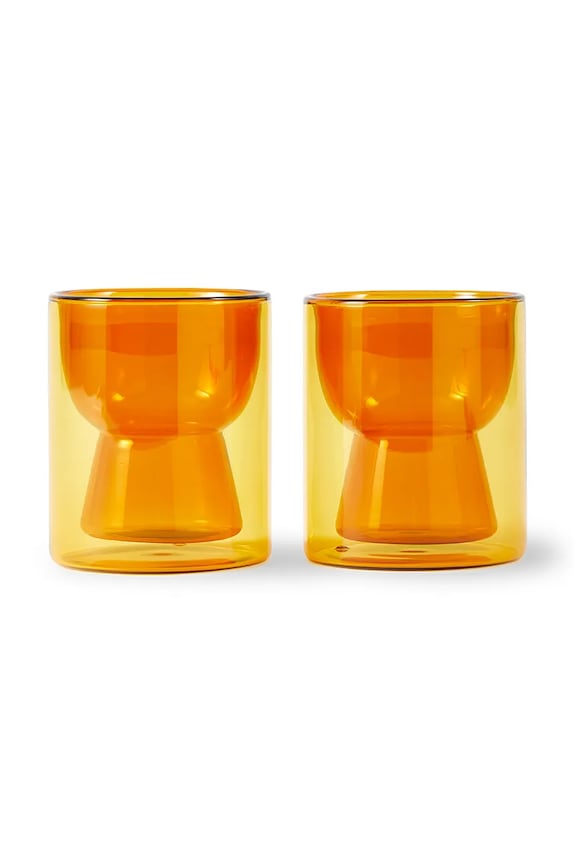 Čaša Pols Potten 250 ml. 2-pack narančasta 140.230.198