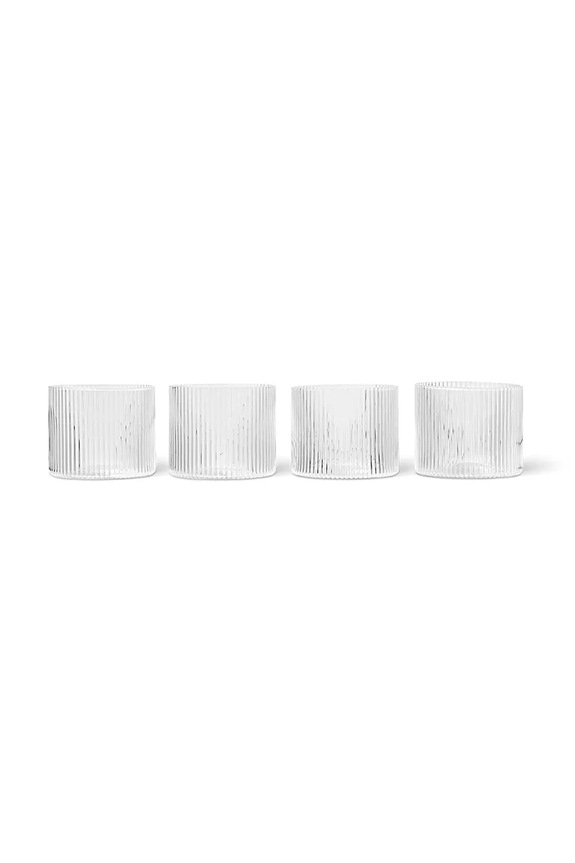 Склянка ferm LIVING 4-pack прозорий 1104264664