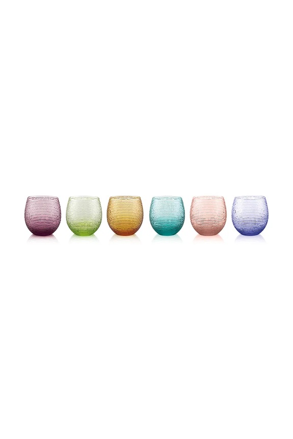 IVV zestaw szklanek 0,25 ml 6-pack multicolor 8842.1