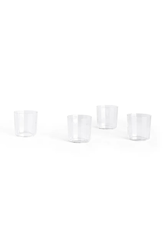 Sada pohárov HAY Angle 230 ml 4-pak priesvitná AE747.E477.AH04