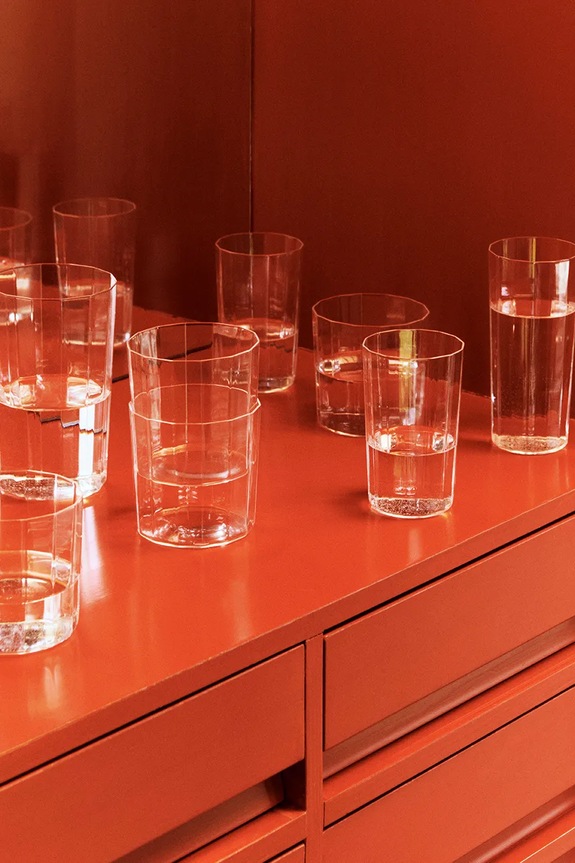 Sada pohárov HAY Angle 230 ml 4-pak AE747.E477.AH04