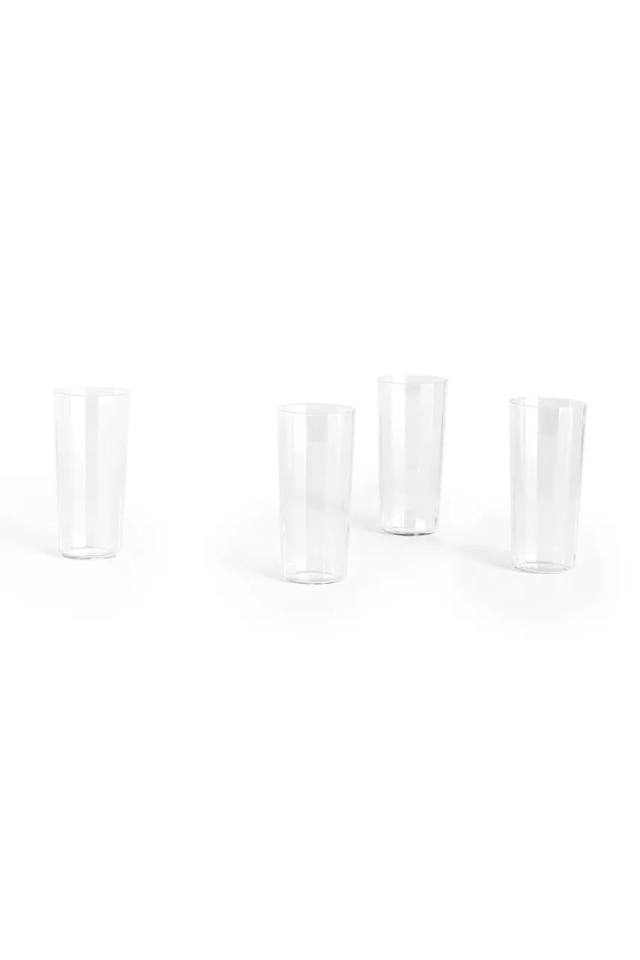 Set čaša HAY Angle 240 ml 4-pack transparentna AE747.E476.AH04