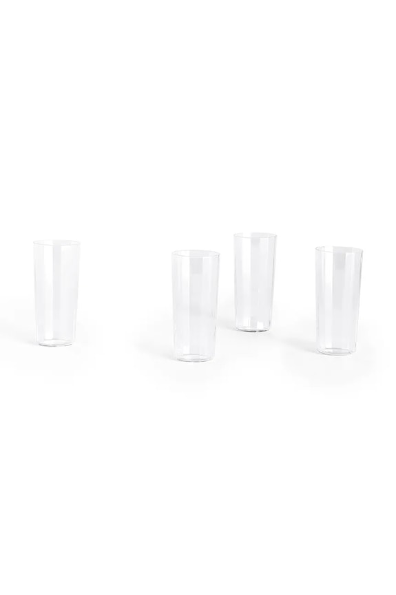 Set čaša HAY Angle 240 ml 4-pack transparentna AE747.E476.AH04