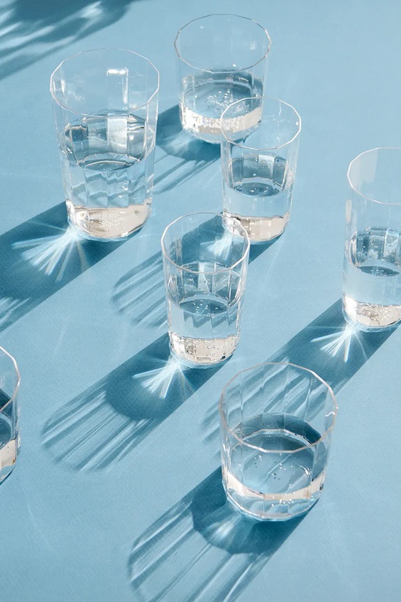 Set čaša HAY Angle 240 ml 4-pack AE747.E476.AH04 transparentna