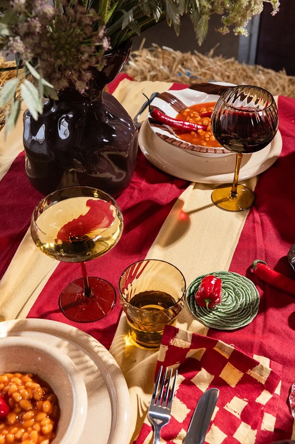 Κουζίνα και μπαρ Σετ ποτηριών Byon Opacity 300 ml 2-pack 5281602804 μπεζ