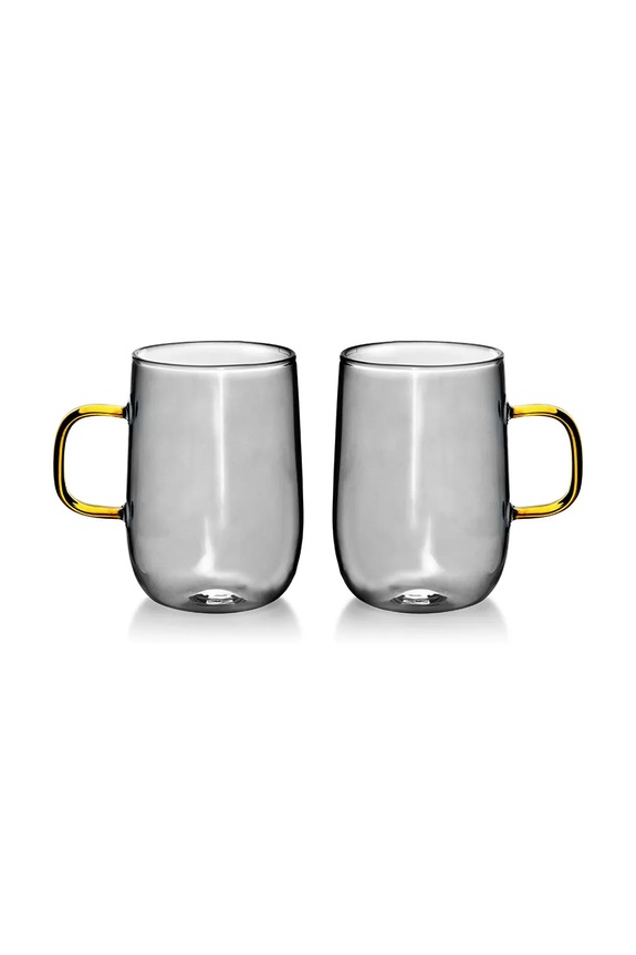 Affek Design pohár szett Peter 400 ml 2 db szürke HTID0348.PROM