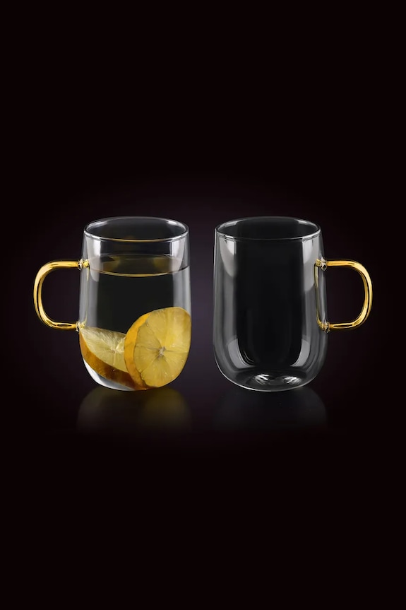 Affek Design pohár szett Peter 400 ml 2 db HTID0348.PROM szürke AA00