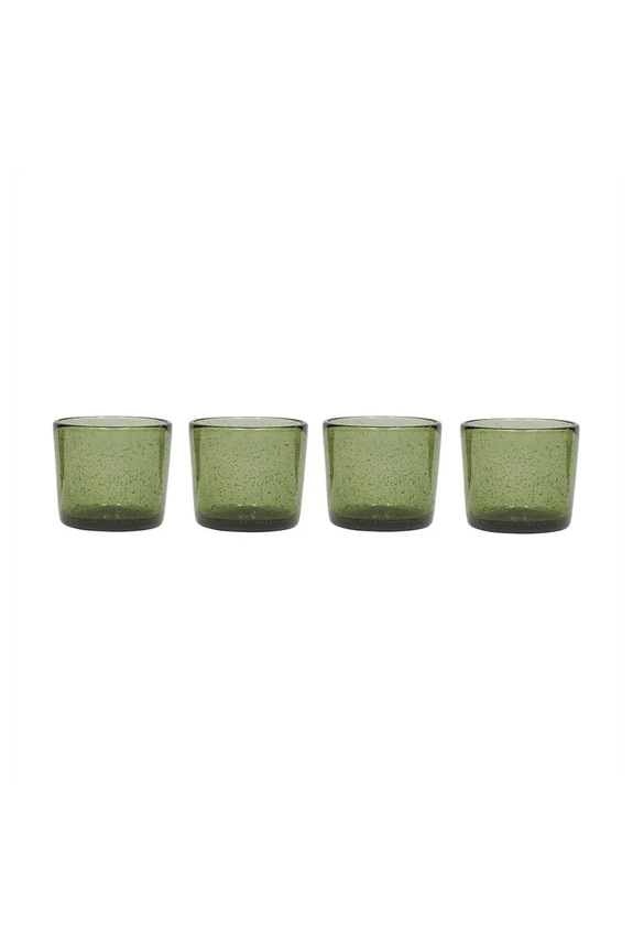 Sada pohárov OYOY Kuki 220 ml 4-pak zelená L301337