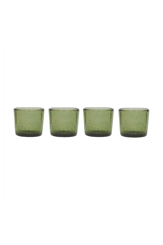 Sada pohárov OYOY Kuki 220 ml 4-pak zelená L301337