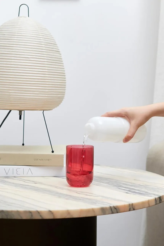 Balvi vizes palack és pohár Water Pill 550 ml rózsaszín 28147