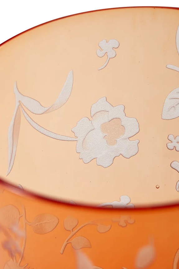 Σετ ποτηριών Pols Potten scattered flower 250 ml 2-pack πορτοκαλί 140.230.231