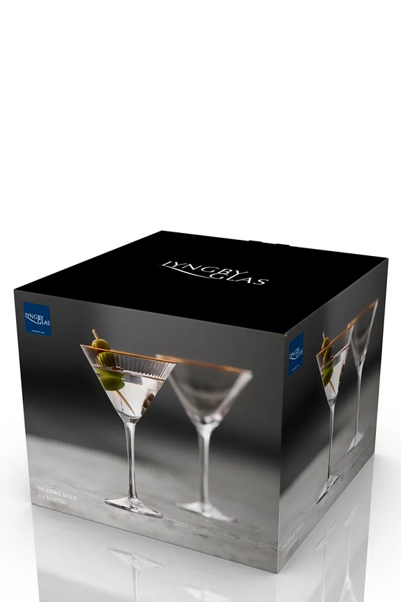 Kuhinja in bar Set kozarcev za koktajle Lyngby Palermo 250 ml 4-pack 37055 transparentna