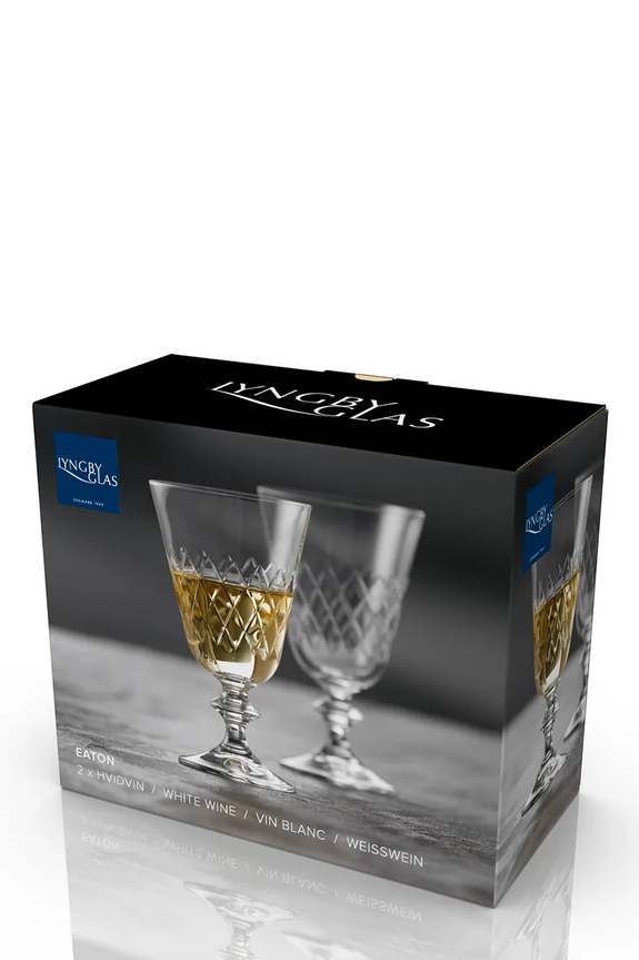 Bucătărie și bar Lyngby set de pahare de vin Eaton 230 ml 2-pack 36238 transparent