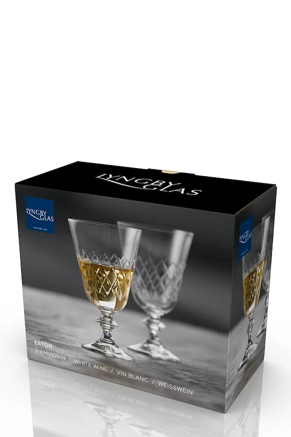 Bucătărie și bar Lyngby set de pahare de vin Eaton 230 ml 2-pack 36238 transparent