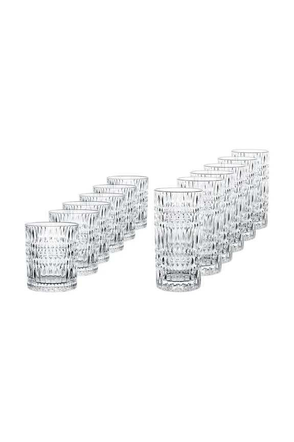 Σετ ποτηριών ουίσκι Nachtmann Ethno 434 / 294 ml 12 τεμάχια διαφανή 105354