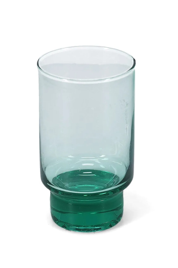 BonBistro sada pohárov z farebného skla 0,5 l 614316 tyrkysová AA00