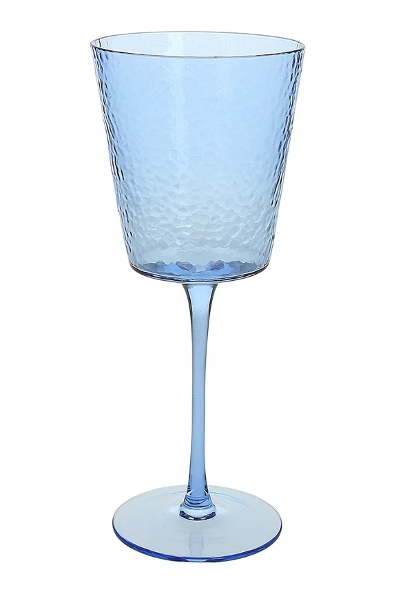 Tognana zestaw kieliszków do wina ze szkła 370 ml VO585X32488A niebieski AA00