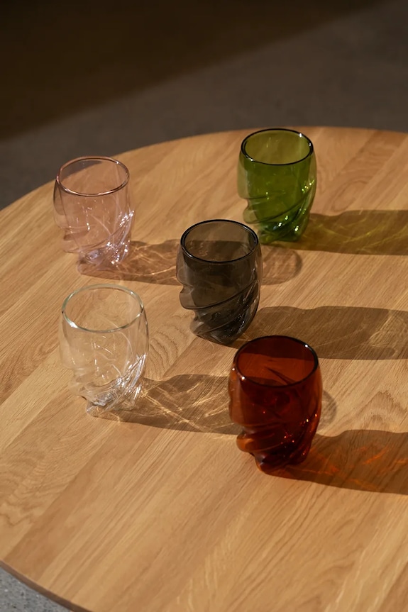 Bodum zestaw szklanek ze szkła borokrzemianowego 0,27 l 12596.651 pomarańczowy