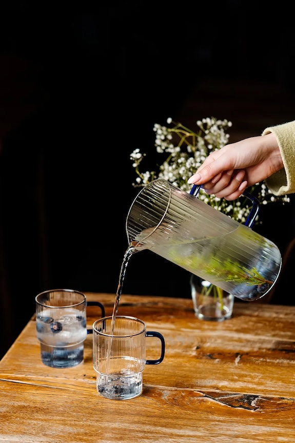 Vialli Design sada pohárov z borosilikátového skla 350 ml 2248.
