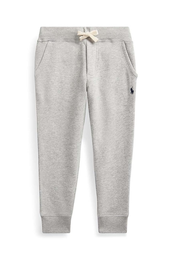 Polo Ralph Lauren - Pantaloni copii 92-104 cm tricotaj gri 321720897004