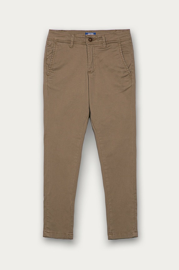 Jack & Jones - Spodnie dziecięce 128-176 cm z elastanem beżowy 12160026