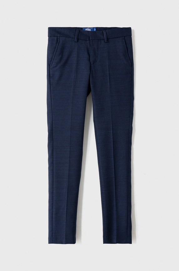 Detské nohavice Jack & Jones s elastanom tmavomodrá 12182246