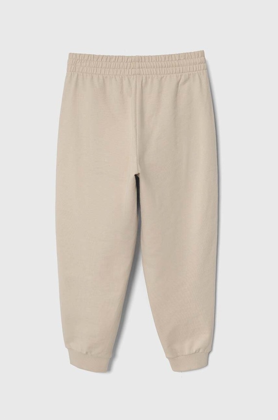 EA7 Emporio Armani gyerek pamut melegítőnadrág 8NBP51.BJ05Z bézs AW24