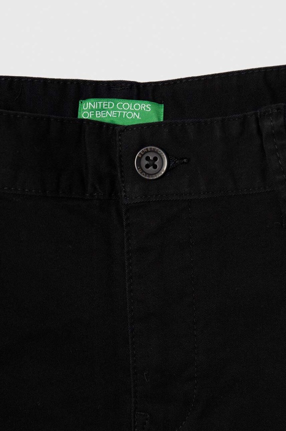 Chłopiec United Colors of Benetton jeansy dziecięce 4HM6CF011.G.NOS czarny