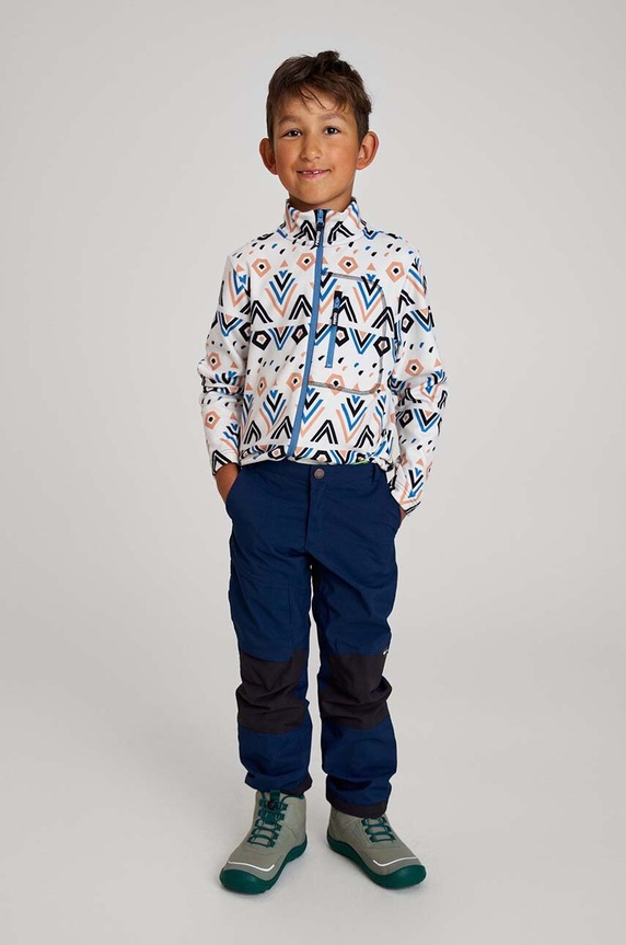 Reima pantaloni per bambini Sampu tessuto blu navy 5100245A