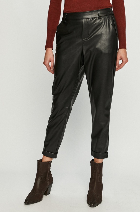 Vero Moda - Kalhoty jednoduchý černá 10237236