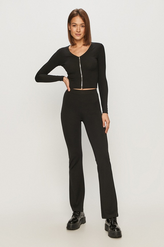 Jacqueline de Yong - Spodnie 15196908 czarny AA00