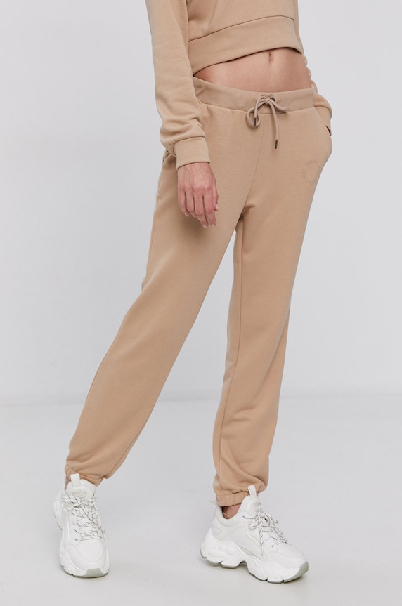 Noisy May - Nadrág sima bézs 27017354