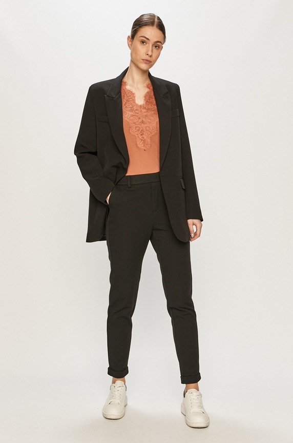 Nohavice Vero Moda 10225280 čierna AA00