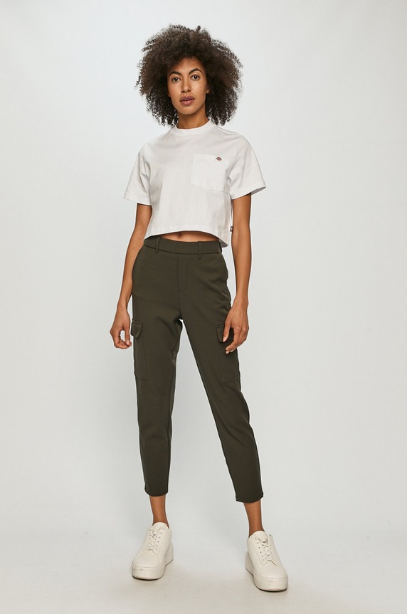 Vero Moda Spodnie 10233950 zielony AA00