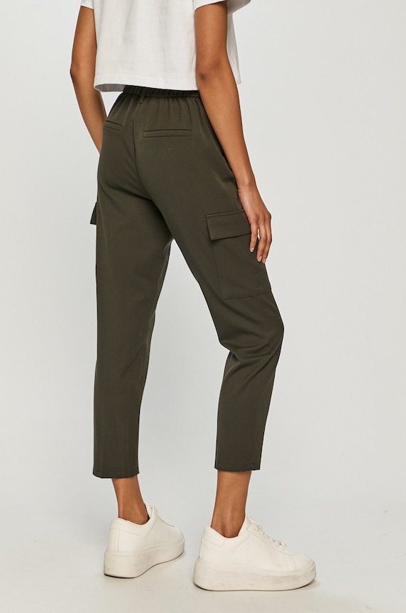 Odzież Vero Moda Spodnie 10233950 zielony